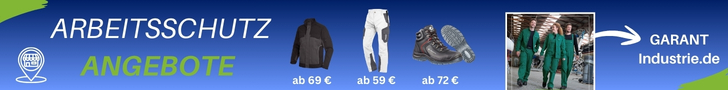 Arbeitsschutz Angebote von GARANT Industrie
